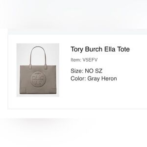 Tory Burch Ella large Tote Bag with Structured Design